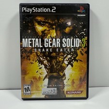 Metal Gear Solid 3: Snake Eater - Playstation 2 PS2 - CIB - Tested
