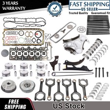 N54 Engine Rebuild Overhaul Kit Timing Pistons Con Rod Cam Adjuster For Bmw 3.0l