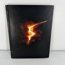 Resident Evil 5 Official Strategy Guide Collector  s Edition Hardcover