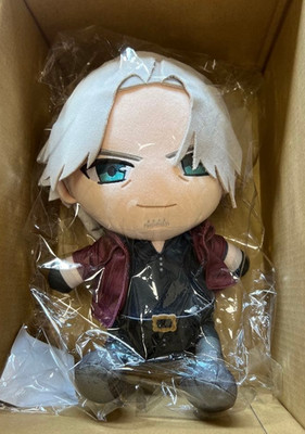 Devil May Cry 5 Dante Sitting Plush Toy Doll 30cm Cap Kuji Online Japan NEW
