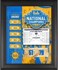 UCLA Bruins Framed 13x16 2026 NCAA Women's Basketball National Champions Collage