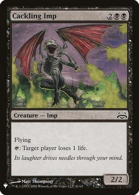 Cackling Imp The List 41 MTG NM