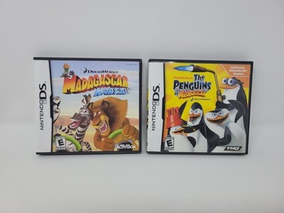 Madagascar Kartz & Penguins Of Madagascar Nintendo DS Tested Free