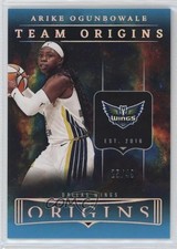 2024 Panini Origins WNBA Team Origins Teal 25/49 Arike Ogunbowale #6 10vb