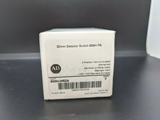 New Allen Bradley 800H-HR2A 30mm Selector Switch 800H PB Std. Knob Maint