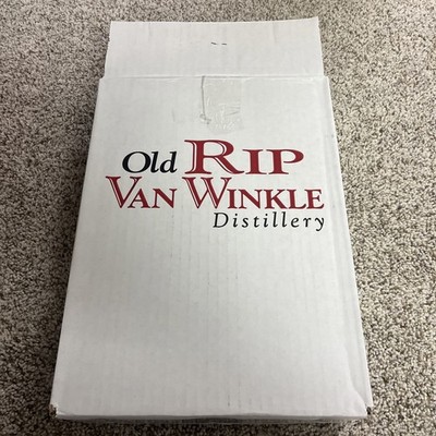 Collectible Empty Box Old Rip Van Winkle 10 year bourbon