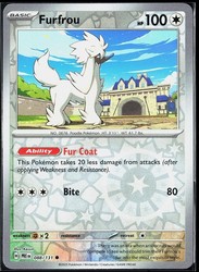 Furfrou 088/131 Prismatic Evolutions Reverse Holo Common