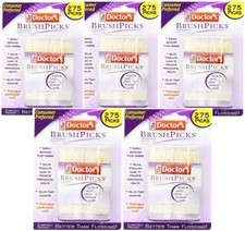 The Doctor's BrushPicks Interdental Toothpicks 275 Count Pack of 5 