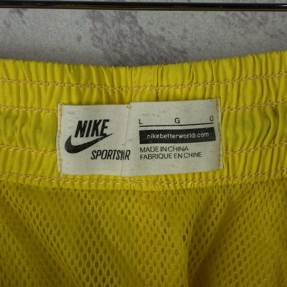 Shorts Nike Vintage Barcelona Futebol Amarelo Masculino Tamanho G - Imagem 4 de 4