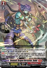 Vanguard TCG Karte DZ-BT09/021EN RR Dämonischer Drache Berserker, Bakki Super Brave D