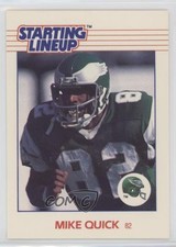 1988 Kenner Starting Lineup Cards Toys Mike Quick 0a2