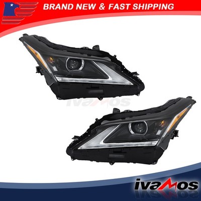 New For Lexus RX350/RX450h 2016-2019 Headlights w/o AFS Pair LED