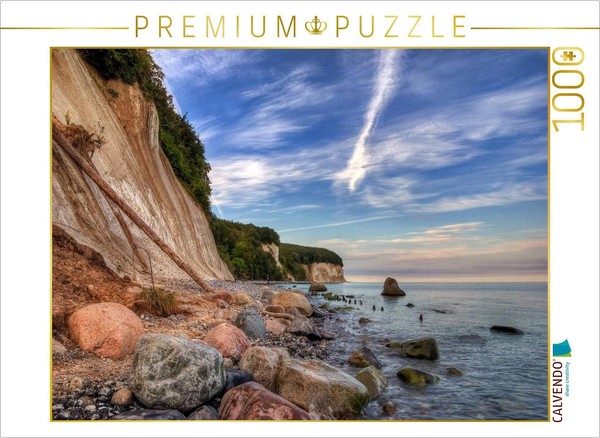 Calvendo Puzzle The Chalk Cliffs Of Sassnitz | 1000 Pieces, Finished Size 25.2 ×-image