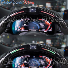 Alcantara Led Carbon Fiber Steering Wheel For Bmw M2 M3 F80 M4 F82 F83 Wcf Trim