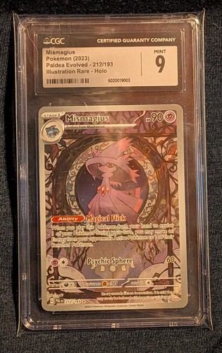 Mismagius graded CGC 9 for sale on eBay