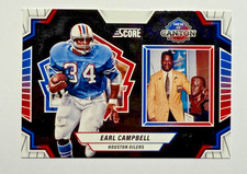 2025 Panini Score Football #18 EARL CAMPBELL Men Of Canton