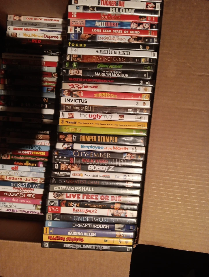Large DVD Lot. Selling Personal Cpllection Most Are Ine Owner 225in Lot Foto 2 de 2