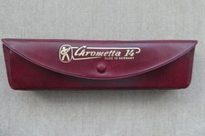 HOHNER CHROMETTA 14 - C - HARMONICA MADE IN GERMANY NEVER USED WITH CASE