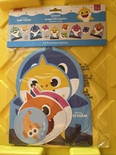 Baby Shark Dance Pinkfong Cartoon Kids Birthday Party Decoration Paper Cutouts