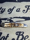Case XX Peach Seed Jig Amber Bone Peanut Pocket Knife 00045 6220 SS — photo 4