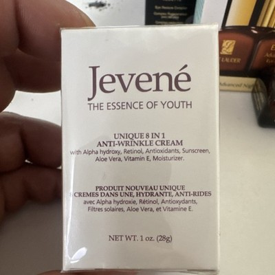 Jevené 8-in-1 Anti-Wrinkle Cream Face Moisturizer 1oz Alpha Hydroxy Retinol Aloe