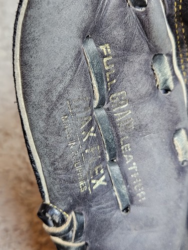 Vintage Mizuno MM125 Baseball Glove RHT Black - Picture 8 of 9