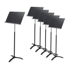 Proline Professional Orchestral Music Stand Black 6Pack