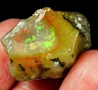 29Ct Ethiopian Welo Opal Play Of Color Facet Rough Specimen YOW1656 — photo 1