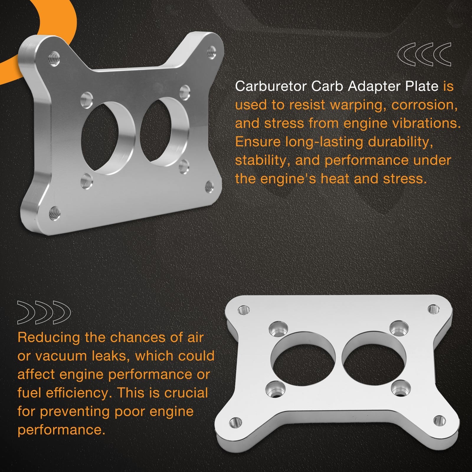 Carburetor Adapter Plate w/ Throttle Linkage For Jeep AMC CJ 258 4.2L 6 Cylinder