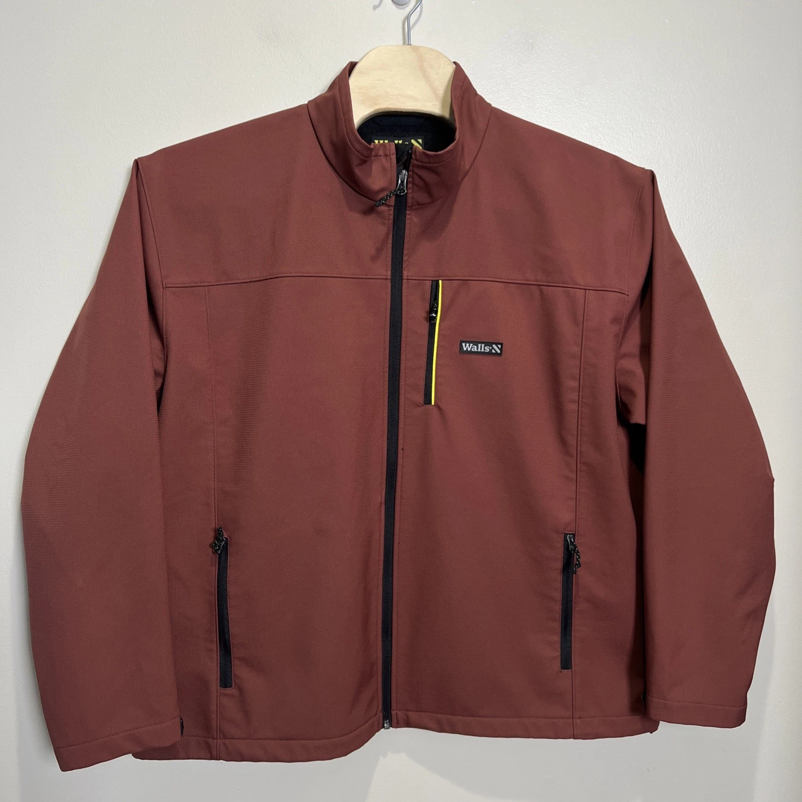 Walls Ripstop Softshell Jacket Men's 2XL Full Zip Workwear Waterproof EUC