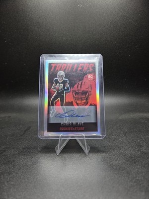2022 Panini Rookies & Stars Thrillers Chris Olave Silver Auto /75 (RC) READ