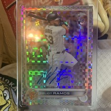 Topps  Chrome Heliot Ramos X-Fractor Rookie Auto /125 San Francisco Giants🔥