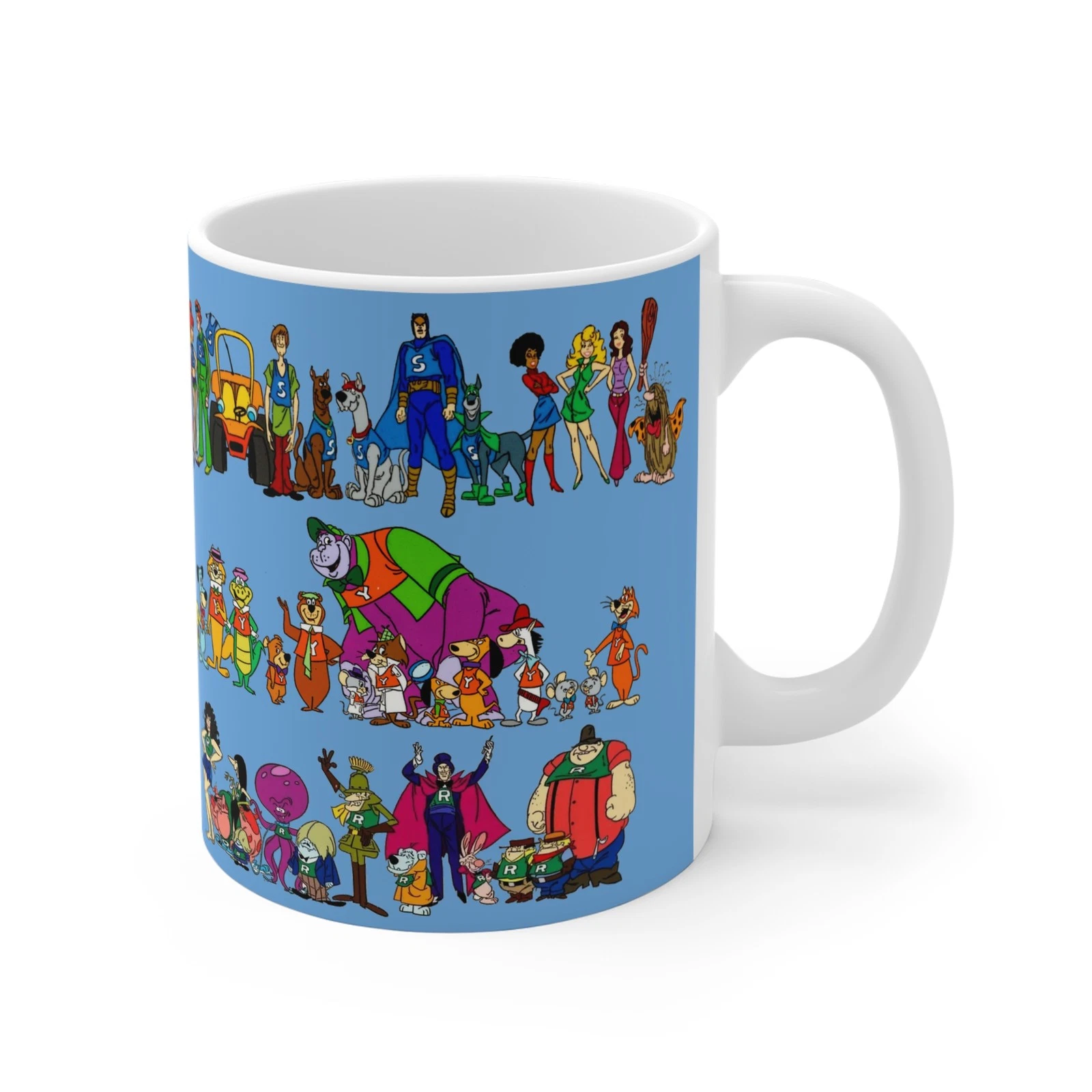 Scooby Doo All-Star Laff-A-Lympics Mug - Yogi Bear, Grape Ape