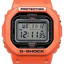 G-Shock DW-5600BE-4 Beams Collab Orange 1st Ed Used No Customs Fees US