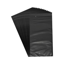 Shrink Wrap Bags,100Pcs 9 x 17 Inches Black POF Heat Shrink Wrap Bags
