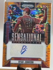 2025 Ryan Johnson Sensational Signatures Orange Pulsar Prizms 53/99