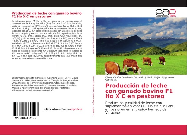 Eliazar OcañA Zavaleta (U. A.) | ProduccióN De Leche Con Ganado Bovino F1 Ho...-image