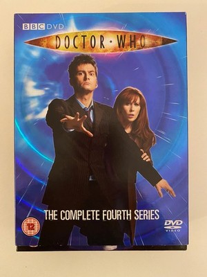 2008 DOCTOR WHO 4 the complete fourth series Tenth Doctor / Tennant  + Noble