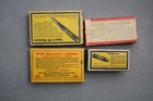 3 Rifle Shell boxes,1-Pistol, Peters, 2 Western, Remington, cardboard, empty. — photo 3