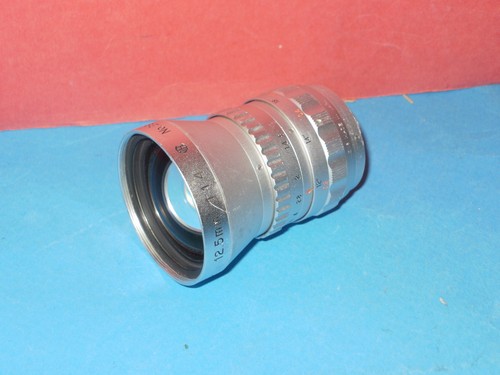 Well-loved wide angle Cine prime lens Soligor 1.4/12.5mm TV lens, C mount - rare - Picture 9 of 18