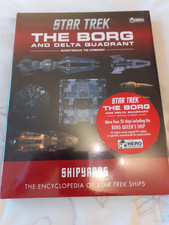 EAGLEMOSS STAR TREK, ENCYCLOPEDIA OF STAR TREK SHIPS, THE BORG AND DELTA QUDRANT