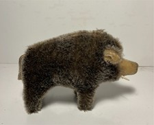 STEIFF Exceptional VINTAGE DALLE WILD BOAR 2670/15 1969 - 1976