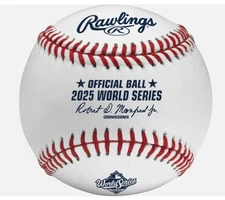 2025 Rawlings Official WORLD SERIES Baseball - Boxed