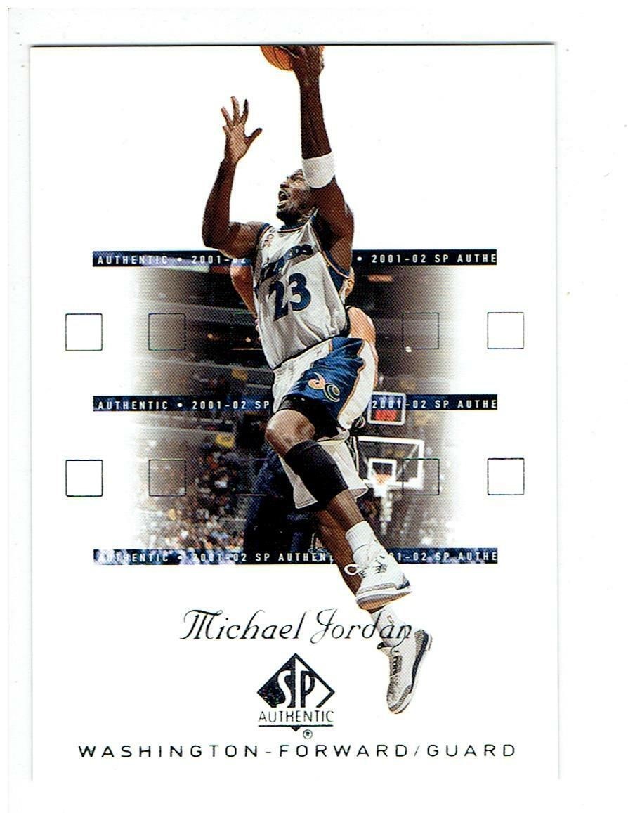 Michael Jordan 2001-02 SP Authentic Promo SPA-1 Sample