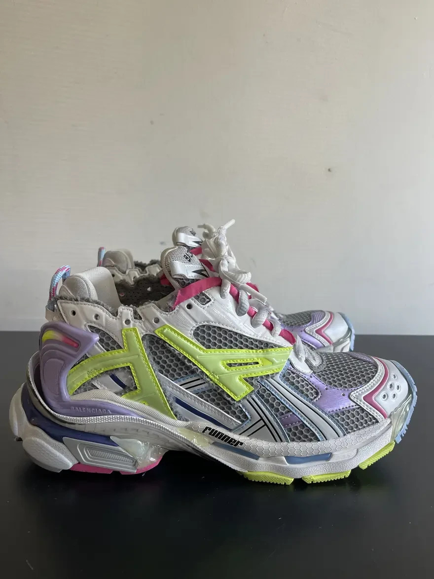Balenciaga Multicolor Runners Sneaker Size 9 US 42 EU thumbnail 2