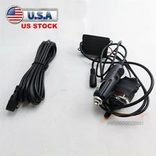 Electric Exhaust Valve Manual Switch Control Line Box Kit + Extension Power Cord