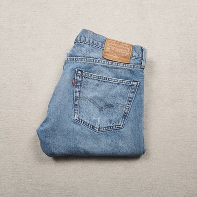 Levi's 511 Herren Jeans Hose W36 L33 Denim Blau Slim Fit Gerade Stretch Premium