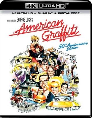 American Graffiti 4K UHD Blu-ray Richard Dreyfuss NEW