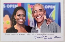 Obama Center Commemorative Barack/Michelle Obama Photo Card 4