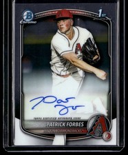 2025 Bowman Draft #CPA-PF Patrick Forbes Chrome Prospect Auto